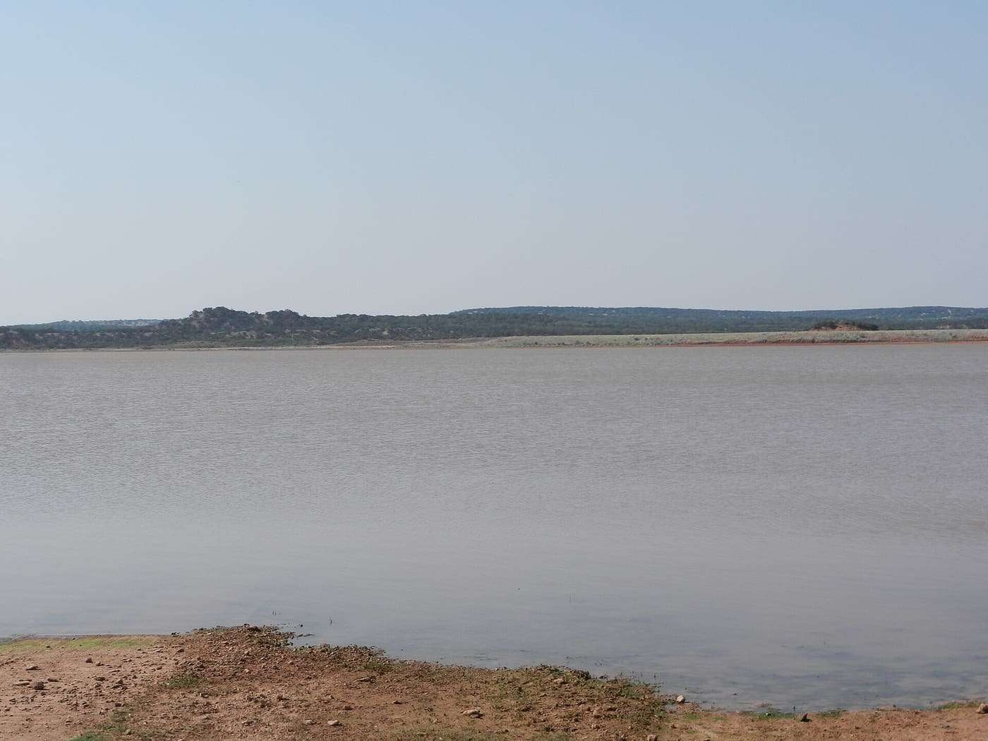 Lake Abilene from Abilene State Park in Taylor County, Texas, United States.