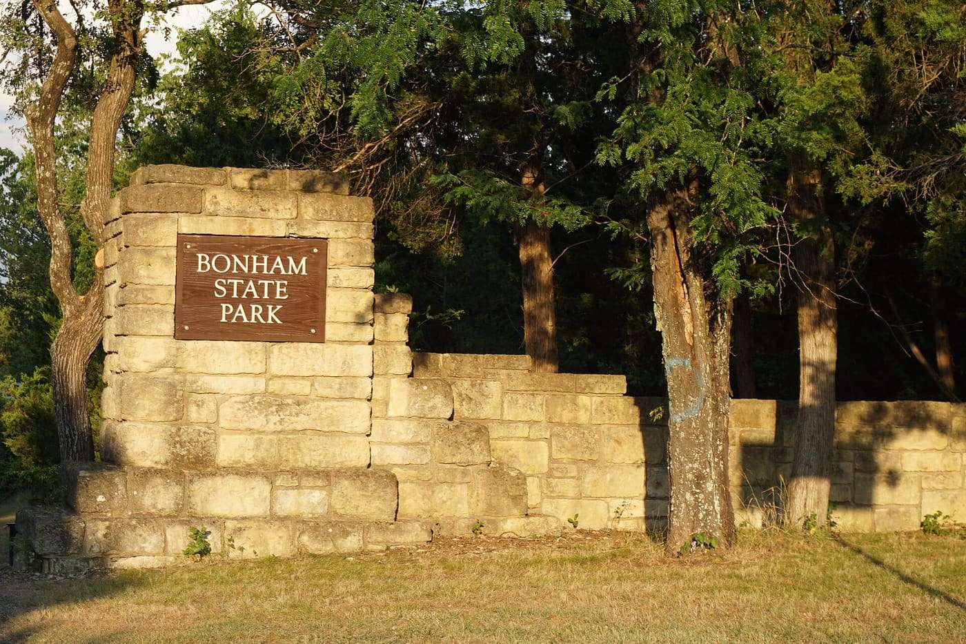 Bonham State Park in Bonham , Texas ( United States ).