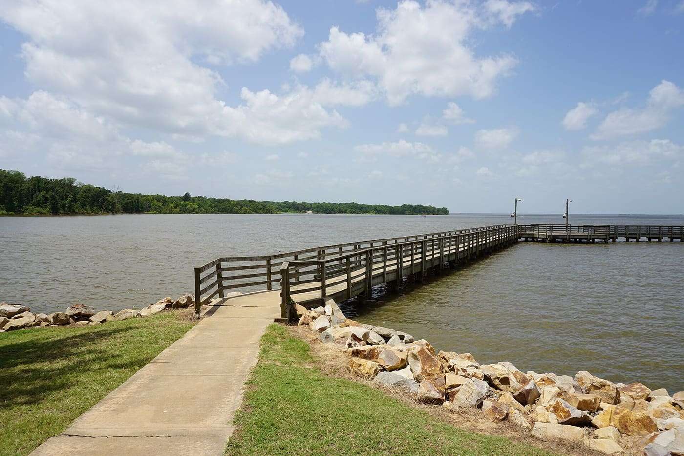 The South Sulphur unit of Cooper Lake State Park in Hopkins County , Texas ( United States ).