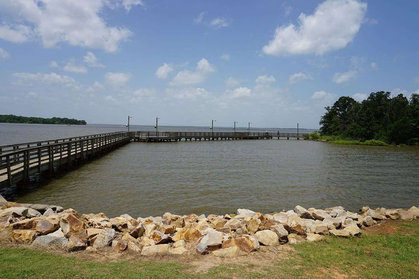 The South Sulphur unit of Cooper Lake State Park in Hopkins County , Texas ( United States ).