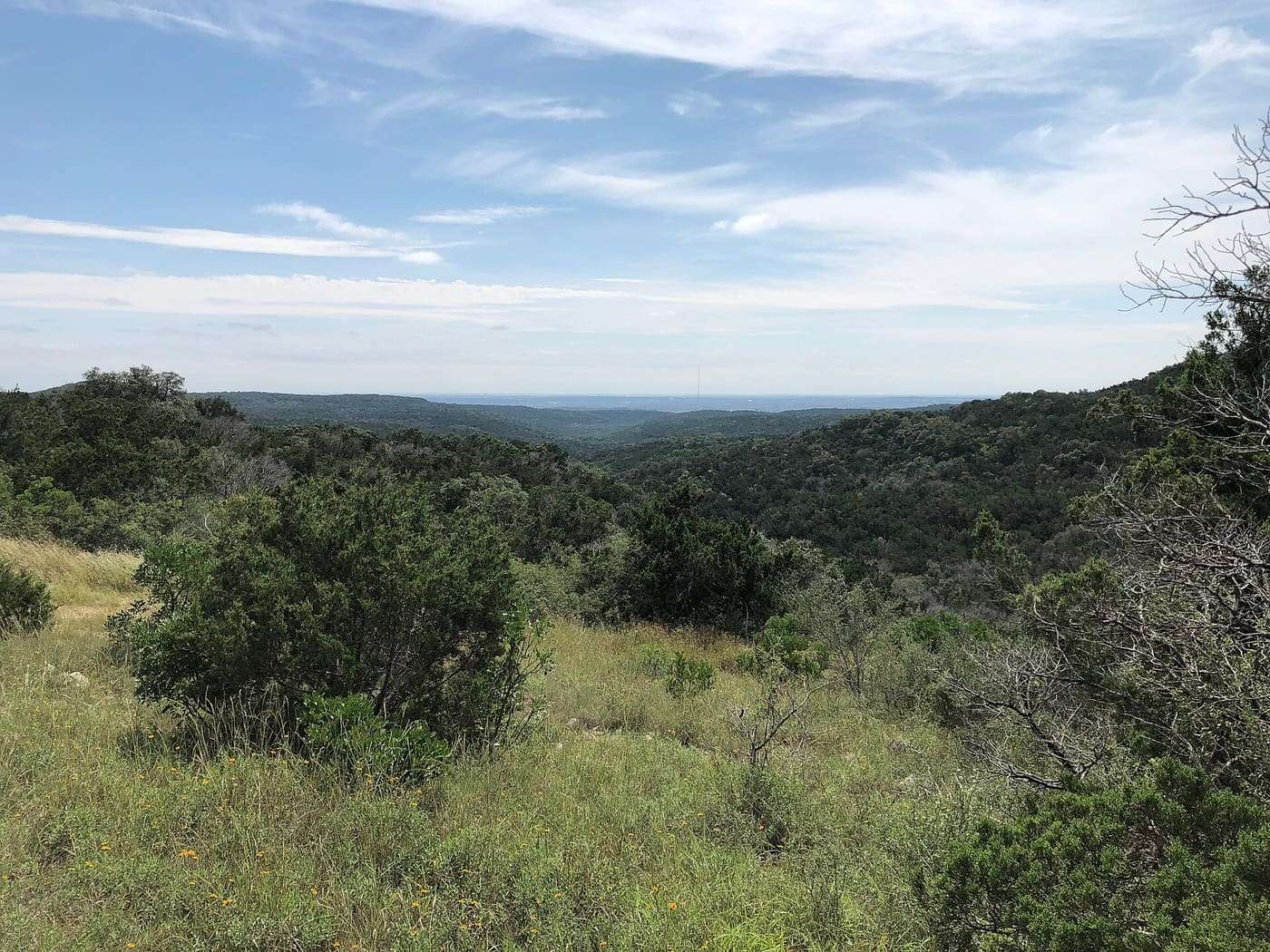 View of the Government Canyon State Natural Area from the Protected Habitat Area Backcountry Trails