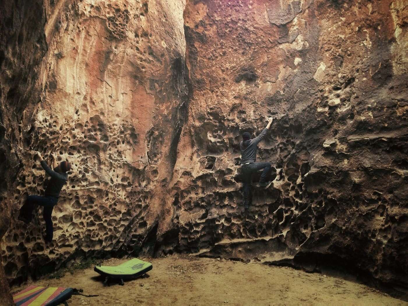 Hueco Tanks State Historic Site bouldering