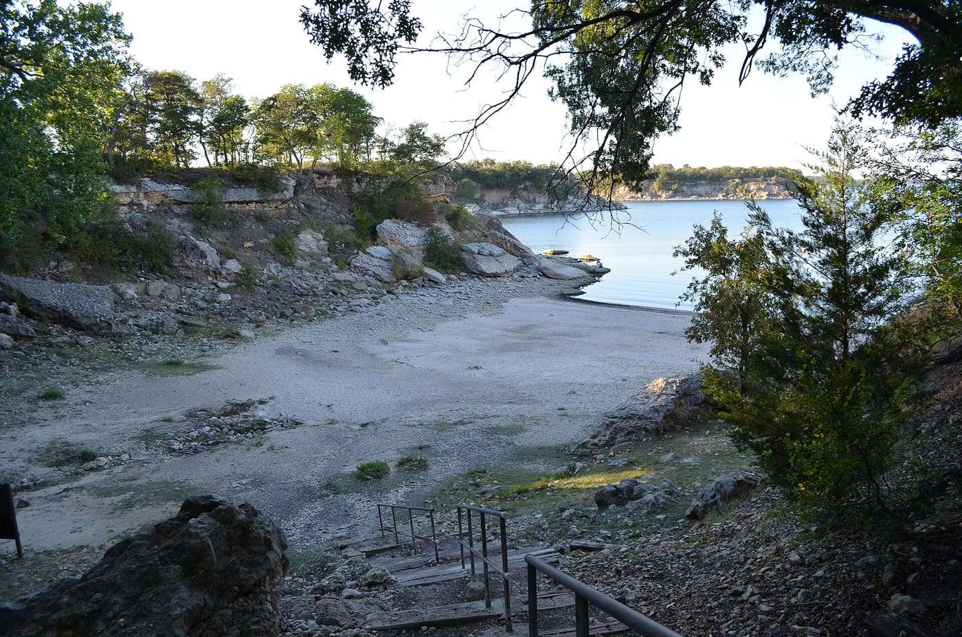 Lake Texoma seen from Eisenhower State Park in Grayson County, Texas, United States.