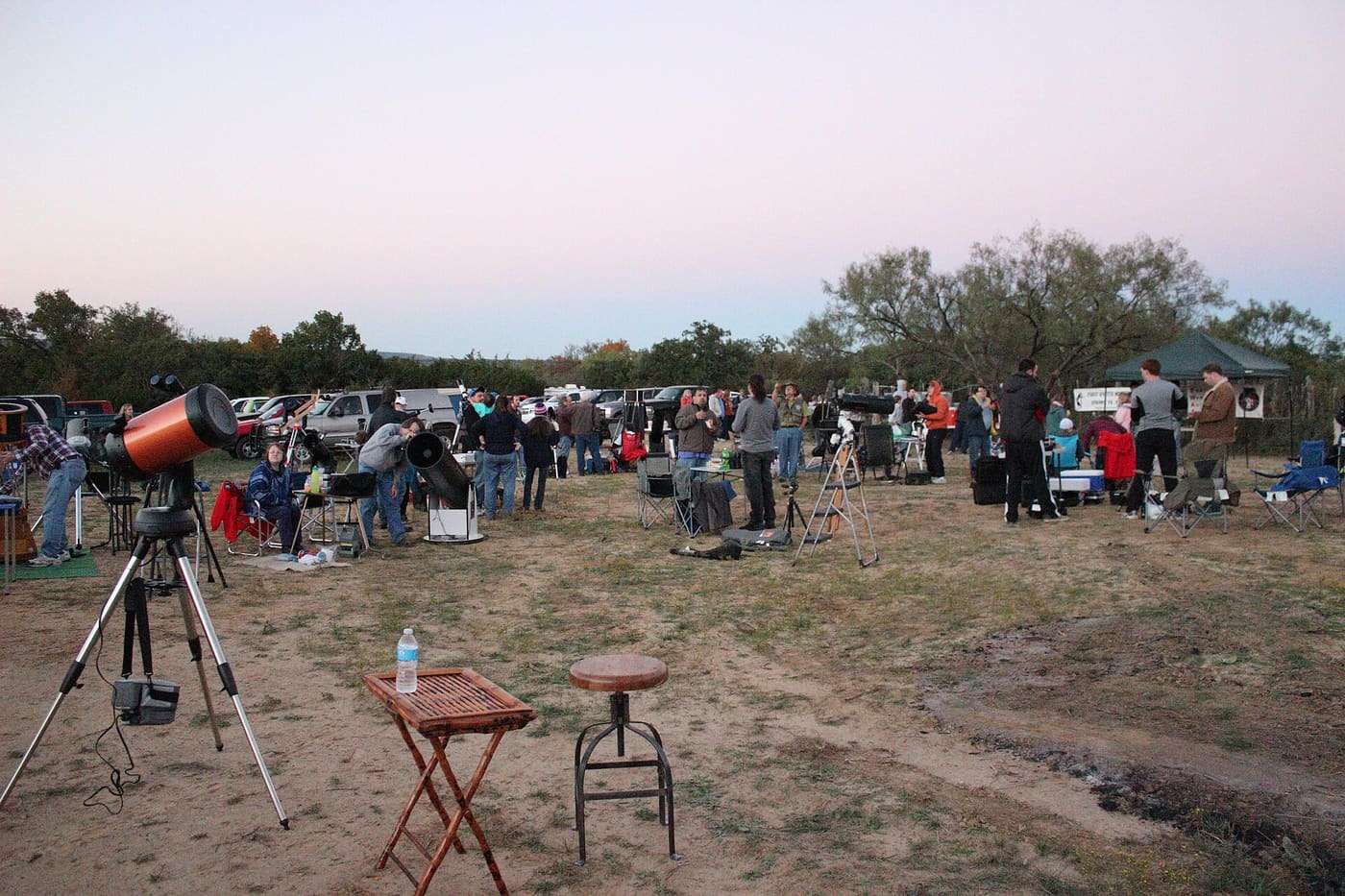 TAS star party at Palo Pinto State Park in Strawn Texas. Nov. 3, 2013